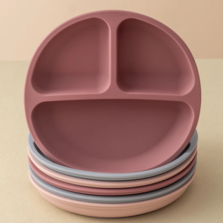 Assiette Ventouse Silicone Bébé Sans BPA – Vaisselle Enfant