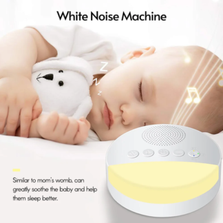 Machine à Bruit Blanc Bébé – Veilleuse Sommeil USB Rechargeable