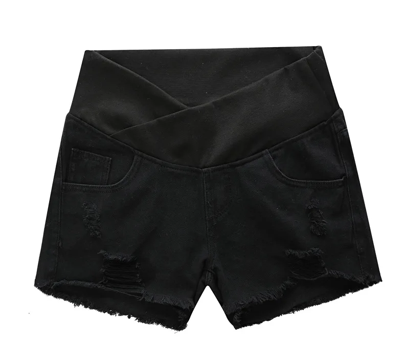 Short en Jean de Grossesse – Taille Basse – Image 3