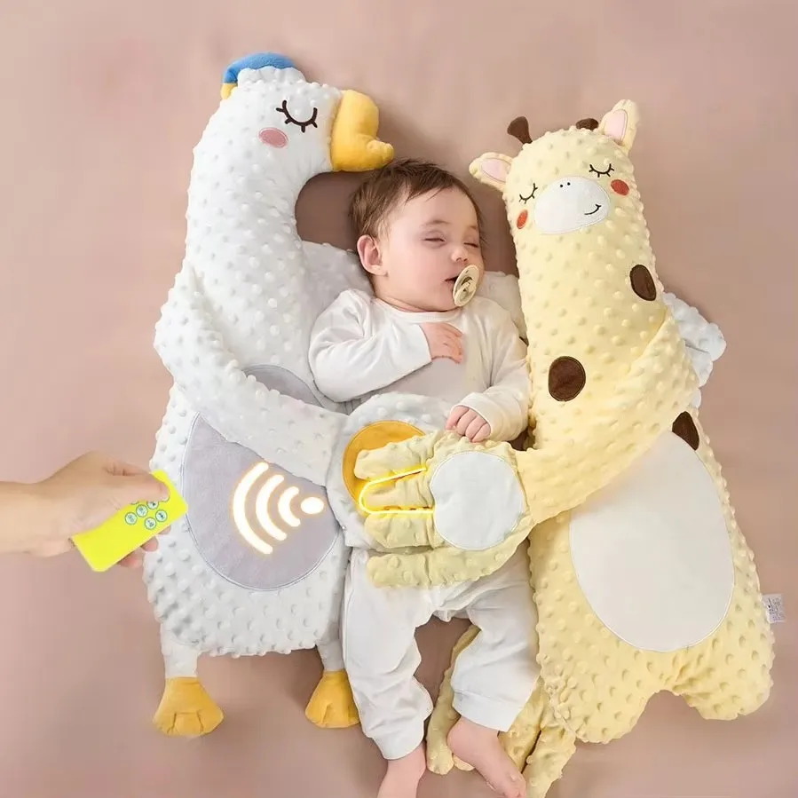 Coussin Tapoteur Bébé – Peluche Sommeil Apaisante Mouvement Doux – Image 5