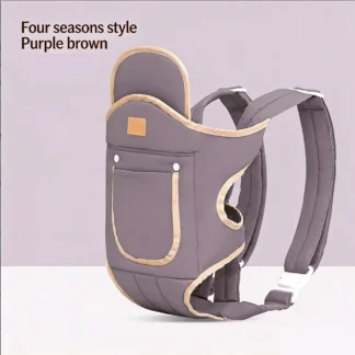 Porte-Bébé 3-en-1 Ergonomique – Portage Ventral, Face au Monde et Dorsal