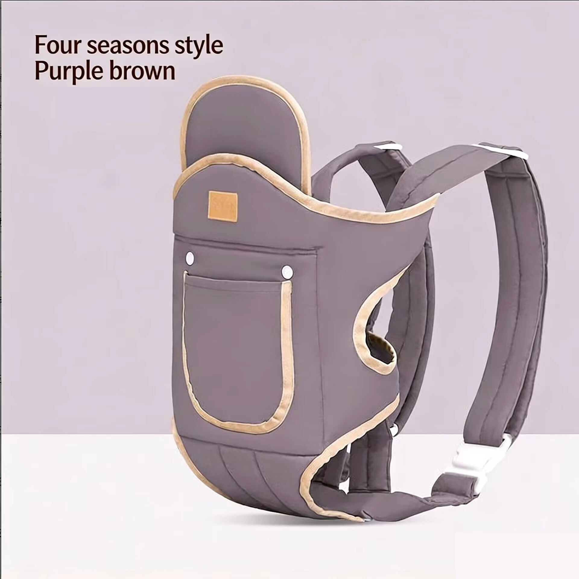 Porte-Bébé 3-en-1 Ergonomique – Portage Ventral, Face au Monde et Dorsal