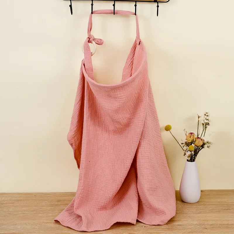 Couverture d'Allaitement Coton – Cape Multi-Usage à Motifs