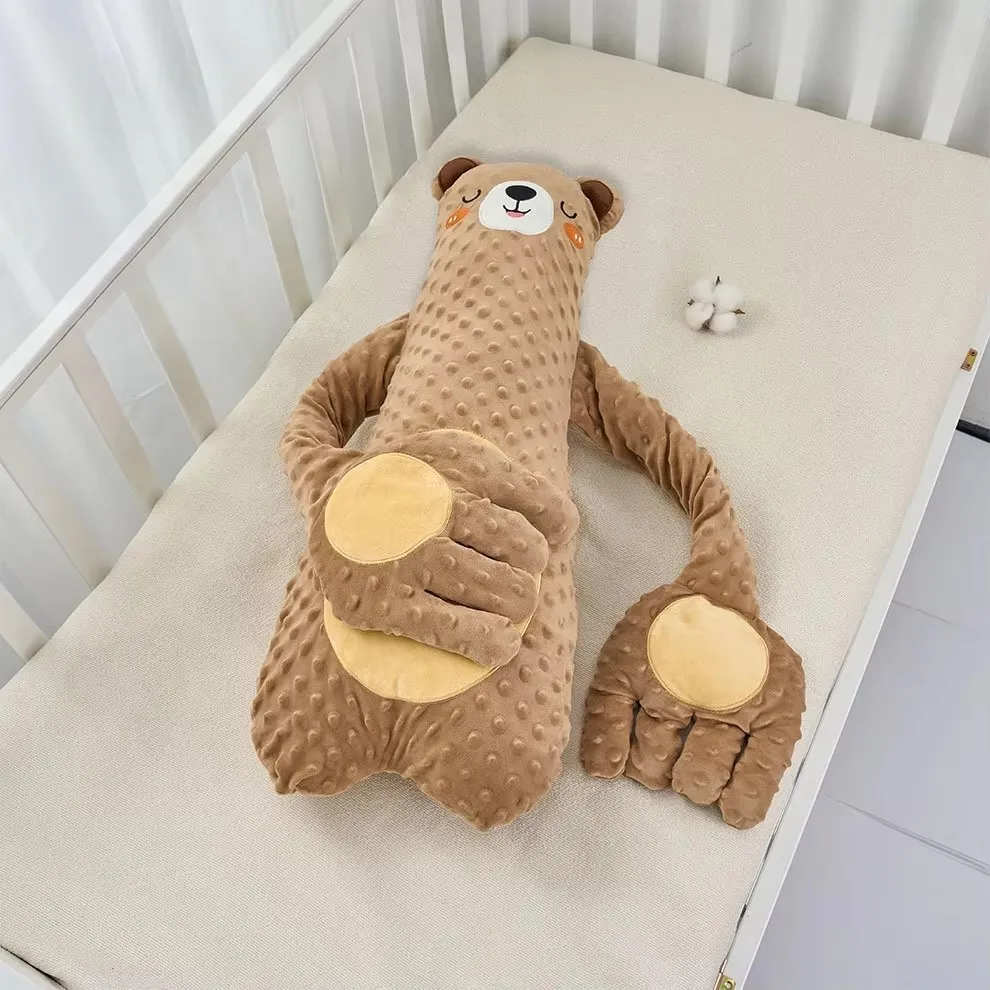 Coussin Tapoteur Bébé – Peluche Sommeil Apaisante Mouvement Doux