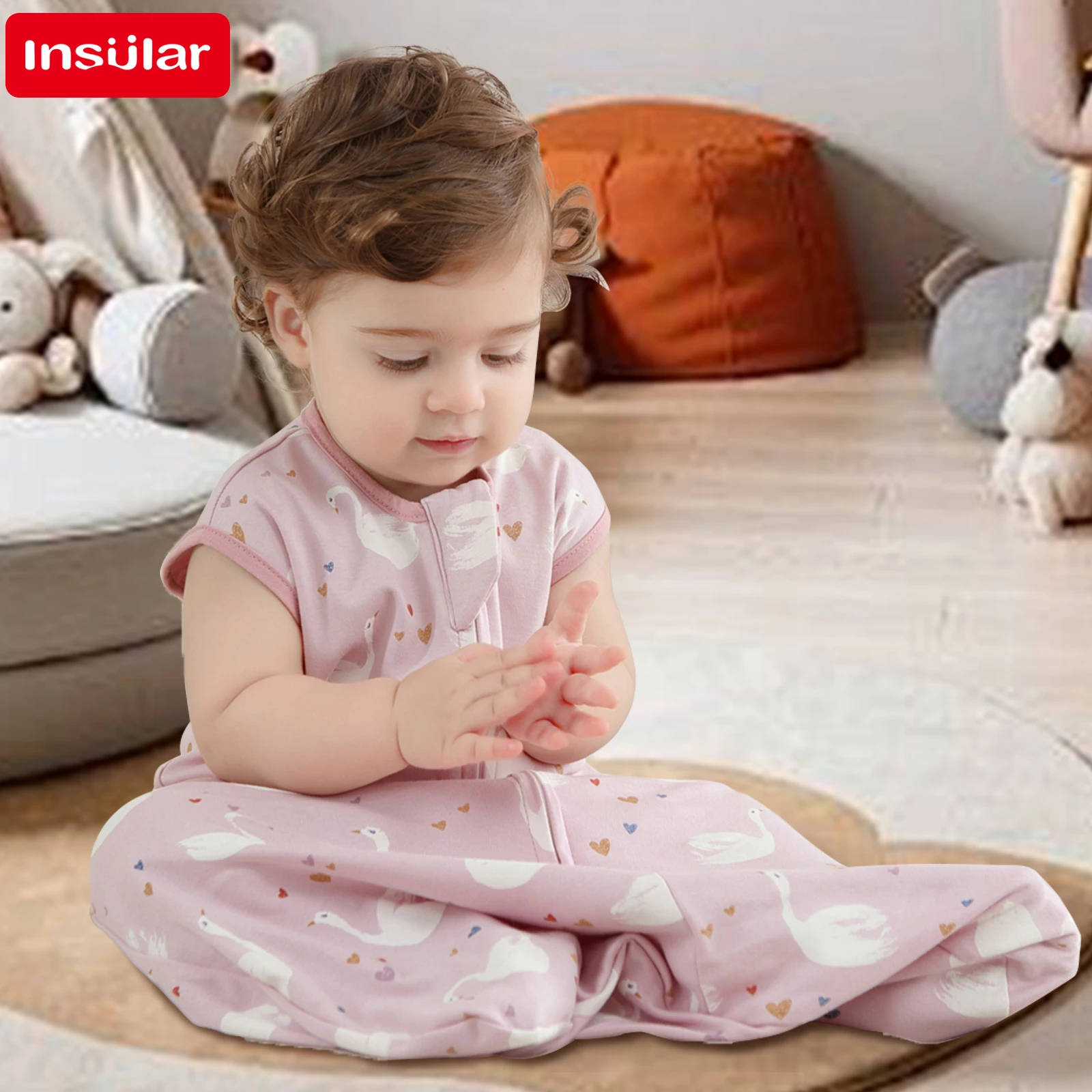 Gigoteuse Bébé en Coton – Turbulette Légère à Zip